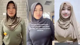 PESONA CEKER BABAT BIKIN SAGNE BERAT || Jilboobs Pemersatu Bangsa || Tiktok Hijab Tobrut Hot 💦