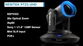 NewTek PTZ3 UHD 4K NDI HX PTZ