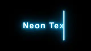 Neon Text Effect With CSS | Glowing Light Text | Neon Text Animation HTML CSS