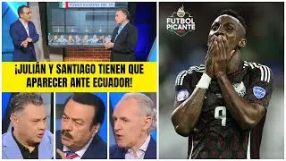 Héctor Huerta CREE que Julián Quiñones es la CLAVE de MÉXICO para ganarle a ECUADOR | ESPN Deportes