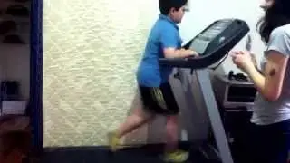 Treadmill speed: 10