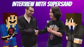 Interview with Minecraft Rising Star @SuperSand at Minefest!