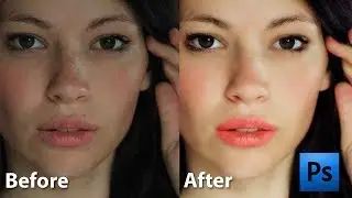 Bangla Photoshop Tutorial - Retouch Photos in Less than Five Minutes in Adobe Photoshop