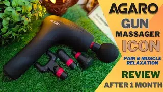 Agaro Gun Massager for Pain Relief & Muscle Relaxation - Agaro Icon Massager Review After one month