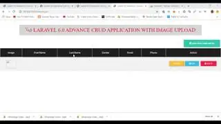 Laravel 6 Tutorial : C.R.U.D Operation with Image upload & Pagination from Scratch #3 Source code