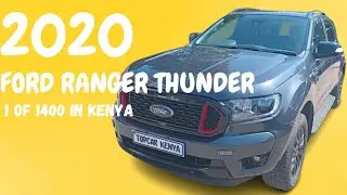 2020 Ford Ranger Thunder Review By Topcar. A 1 of 1400 in Kenya! Limited Edition