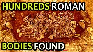 An unsettling finding of a Roman necropolis containing shackled skeletons