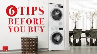 Stackable Washer Dryer - 6 Tips Before You Buy