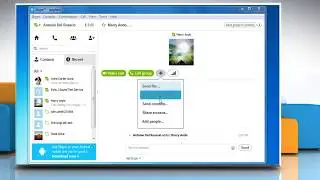 How to make a group video call using Skype® on a Windows® PC