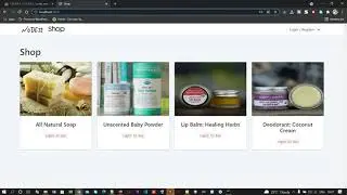Online Shopping Project in node js Mysql | Bootstrap