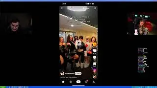 Братишкин  Стрим с Миланой смотрит лайк