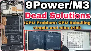 Redmi 9 power / poco M3 dead solution CPU Reballing done ✅