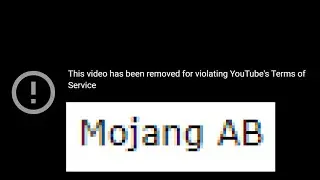 Mojang is DELETING Minecraft Building Videos…