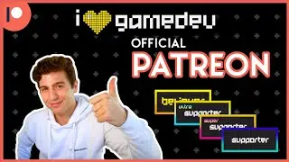 iHeartGameDev Patreon Announcement | Project Files, Voting on the Next Tutorial & More!