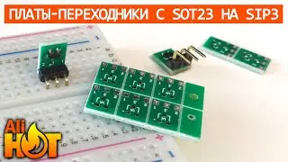 SMD SOT23-3 to DIP SIP3 Adapter PCB Board | small-review
