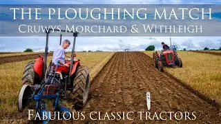 The Ploughing Match - Plenty of Classic Tractors to see ploughing in Devon