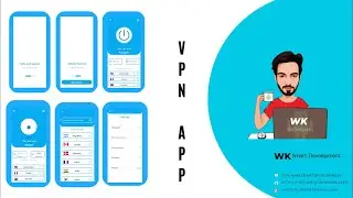 Splash Screen and Next Screen of VPN App in  android studio Using Java.(Part 1)