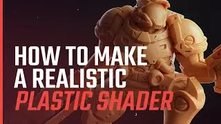 How To Create a REALISTIC Plastic SHADER with MAYA & ARNOLD