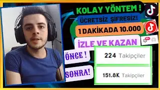 1 Dakikada 10.000 Takipçi Hilesi - Tiktok Takipçi Hilesi