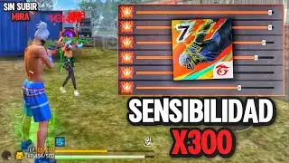 ✅SENSI x300 MODIFICADA PARA ANDROID 📲PEGARÁS TODO ROJO CON ESTA SENSI👹⚙️