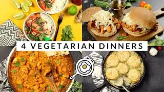 4 Easy Vegetarian Dinners