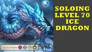 Langrisser M - Soloing Nightmare Ice Dragon Lv70 without "Veil of Light".