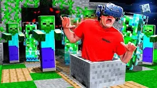 LAST TO LEAVE MINECRAFT VR CHALLENGE!