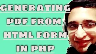 How to Generate PDF using HTML Form in PHP using MPDF