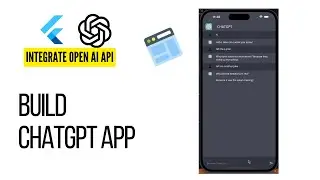 Build ChatGpt app in flutter | Learn about Apis | 