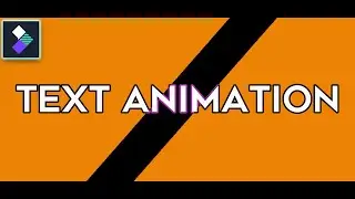 FILMORA X | UNIQUE SWIPE TEXT ANIMATION EFFECT | ANIMATED INTRO TUTORIAL [HINDI]