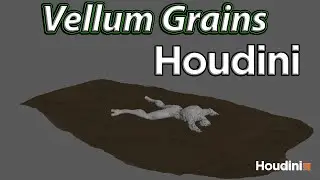 Vellum Grains Tutorial || Houdini tutorial