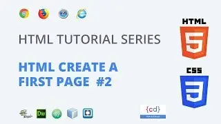 HTML Tutorial for Beginners  #2 || Create a first web page in HTML (Hindi)