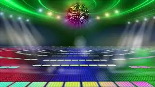 Футаж Дискотека / Disco / Начало выпускного вечера