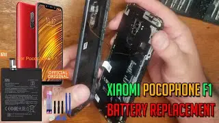 PAANO PALITAN ANG BATTERY NG POCOPHONE F1 XIAOMI | EASY STEPS DIY