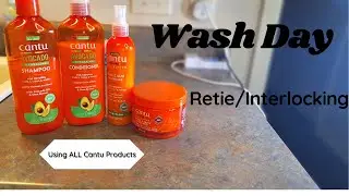 Hair Video | Wash and Retie Day