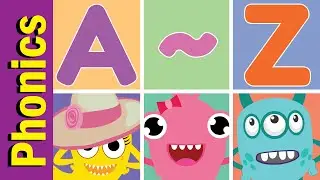 A to Z Phonics Alphabet Chant for Children | English Pronunciation for Children | Fun Kids English