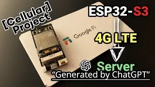 MCU with 4G LTE Modem. Connecting with the server anywhere!