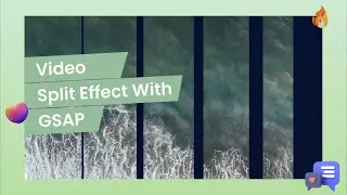 Video Split Effect | Video Carousel | GSAP