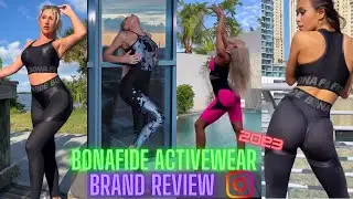 Bonafide Activewear Brand Review 2023 | Gym Wear | Shiny Leggings Workout Wear | Fashion Hype