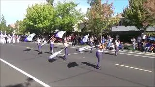 The Washington Union High School Marching Band at the 2023 Franklin Invitational Band Review