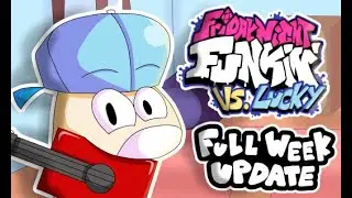 FnF vs Lucky Boy Full Week Mod! Friday Night Funkin :D