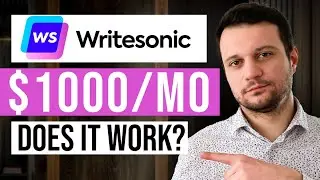 How To Make Money With Writesonic AI In 2024 (For Beginners)