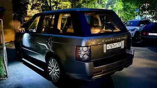 ВЫХЛОП, ПРОШИВКА 580 СИЛ И ПОСТОРОННИЙ ЗВУК В МОТОРЕ. RANGE ROVER ULTIMATE.