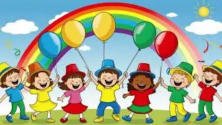 Learn Colors with Fun | Kids Educational Song & Animated Video | Sing Along 🌈