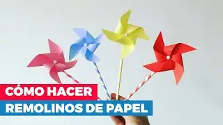 ¿Cómo hacer remolinos de papel?