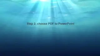 How to Export PDF Presentation back to PowerPoint