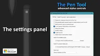 The Pen Tool - Settings Options - Changing the Stylus, Disabling hotkeys, tooltips and debug mode