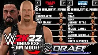 WWE 2K22: 5 UNIVERSE MODE INCREDIBLE NEW FEATURES Needed From GM Mode..