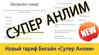 Тариф Билайна 