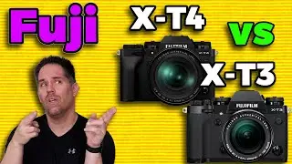 Fuji X-T4 vs X-T3 - Which is better for what type of creator?